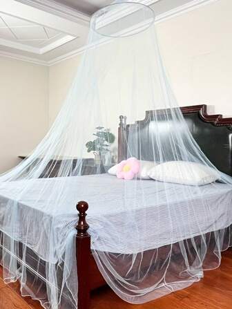 1pc Large All-Season Mosquito Net - Waterproof, Insect Repellent, Suitable For Outdoor Camping, Garden Protection And Room Decoration, Camping Essentials | Quiet Camping Setup | Durable Mosquito Net, Mosquito Protection