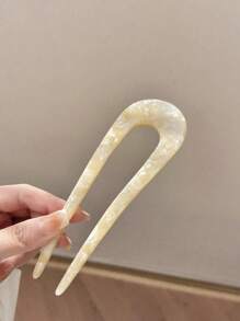 Style Elegant Retro U-Shaped Hair Clip: Made Of Acetate Material, Suitable For People 14 Years Old And Above, Great For Valentine's Day Party, For You To Choose, Suitable For Daily Use