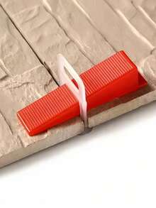 400-Piece 2mm Transparent Tile Spacers For Wall, Leveling Clips, Base Wedges With Cross Spacers & Rotary T-Type Tile Tool Kit | Self-Leveling Professional Tile Wall Leveling System – Evenly Spaced, Flawless Tiling, No Damage To Tiles Or Walls, Easy To Use | Ideal For Home (Kitchen, Bathroom, Balcony, Patio), Construction, Office, Renovation, Commercial Buildings & Ceramic Wall Installation Tool Set - Multicolor - View 13