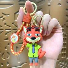 Sanrio Creative Cartoon Crazy Animal Keychain Pendant Doll Car Bag Backpack Hangerschool Supplies,Back To School