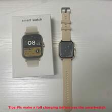 Smartwatch con llamada/marcado inalámbrico, múltiples modos deportivos, alerta y rechazo de llamadas, notificación de mensajes, apto para hombres y mujeres, compatible con iOS/Android - Dorado - Ver 12