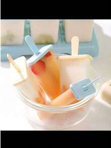 DIY 冰棒模具 自制冰淇淋模具 带冰棒棒，家用冰棍模型