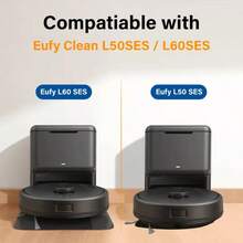 集尘袋适用于 Eufy L50 SES、L60 SES、Conga Home 10000、8090 Ultra、9090 AI，兼容 H9 + 吸尘器替换装 - 彩色 - 查看 5