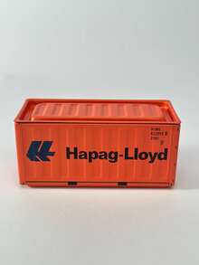 11.5cm Length Mini Metal Container, Retro Industrial Style Office Storage Box, Creative Home Organizer