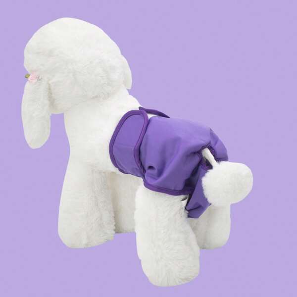 1 pièce Couche-culotte lavable et réutilisable pour chienne