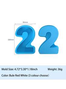 Alphabet & Number Silicone Resin Mold Casting And Flower Preservation - Deep Epoxy Resin Mold Set For DIY Weddings, Valentine's Day Gifts, And Home Decoration Artifacts - , Flexible And Non-Deforming Material, Easy Demolding And Cleaning