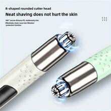 Portable Electric Nose Hair Trimmer, Ear Hair Trimmer. 150mAh Lithium Battery, Type-C Charging Interface. Equipped With LED Display. Stainless Steel Blade, Detachable, Easy To Clean. Long Battery Life, Suitable For Trimming Nose Hair, Eyebrow Hair, And Ear Hair. Stylish And Simple Design, Suitable For Both Men And Women.