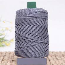 185 Yards X 3mm Polyester Fringe Cord, Woven Tassel Rope, Colorful Polyester Yarn Handmade Macrame Cord For Crochet Bags, Wall Hangings, Carpets, DIY Crafts, Plant Hangers, Tassel Projects - Multicolor - View 42