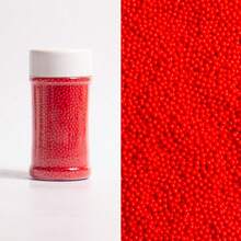 85g/3oz 蛋糕装饰用糖粒，2mm 圆形珍珠，用于冰淇淋、纸杯蛋糕、烘焙、饼干、蛋糕配料，适用于独立日婚礼派对、生日派对、圣诞派对甜点装饰