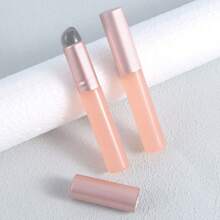 فرشاة شفاه سيليكون صغيرة بغطاء رأس دائري سيليكون فاتح للشفاه بغطاء، فرشاة شفاه أدوات تجميل قابلة للسفر