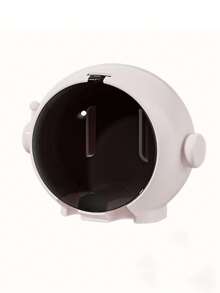 1pc Cute Astronaut Toothbrush Holder, Wall-Mounted Bathroom Electric Toothbrush Storage Rack - Multicolor - View 10