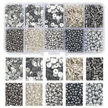 1 Box Multi-Element Glass Beads And Sequins For Jewelry Making DIY Bracelets Necklaces Craft Beads - Multicolor - View 18