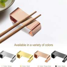 1/3 Pcs Customizable Chopstick Rest, Stainless Steel Chopstick Holder With Personalized Text/Name, Multi-Color 304 Stainless Steel, Creative Multifunctional Flatware Organizer, Hotel/Restaurant Tableware Decor, Home/Party/Birthday/Holiday Gathering Decoration