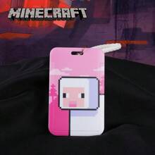 Minecraft 1PC Minecraft Officially License Card Holder Cute Bag Decoration Adorable Sheep Pig Cat Goose Card Cover ID Card Storage Gifts For Couples Birthday Present Anniversary Souvenir