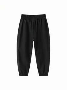 Balabala Pantalones de niños, pantalones delgados de verano 2025 para niños grandes, pantalones holgados y informales con sensación refrescante