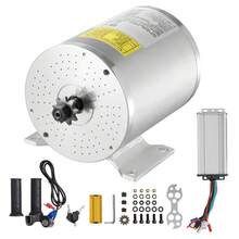 2000W Electric Brushless DC Motor Kit - 48V 4300rpm Motor With Upgraded Speed Controller And Throttle Grip Kit For Go Karts E-Bike Motorcycle Scooter DIY - 2000w 48V 4300rpm With Handle - View 8