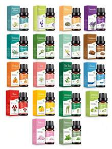 1 Piece, Aromatherapy Essential Oil, Humidifier/Aromatherapy Machine/Diffuser Stone/Car Fragrance/Aromatherapy Essential Oil, Bedroom Soothing Aromatic Plant Essential Oil, 12 Kinds Of Air Freshener, Birthday, Christmas, New Year Gifts