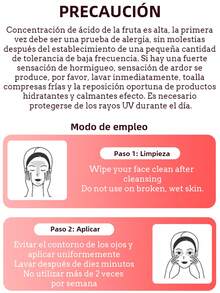 Serum facial the ordinary aha 30 por ciento bha 2 por ciento peeling solution 30ml para piel mixta tratamiento exfoliante aclarante unifica tono facial reduce imperfecciones suaviza textura cuidado avanzado rutina - Rojo violeta - Ver 4