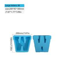 Alphabet & Number Silicone Resin Mold Casting And Flower Preservation - Deep Epoxy Resin Mold Set For DIY Weddings, Valentine's Day Gifts, And Home Decoration Artifacts - , Flexible And Non-Deforming Material, Easy Demolding And Cleaning