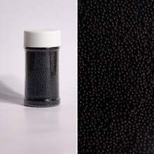 85g/3oz 蛋糕装饰用糖粒，2mm 圆形珍珠，用于冰淇淋、纸杯蛋糕、烘焙、饼干、蛋糕配料，适用于独立日婚礼派对、生日派对、圣诞派对甜点装饰