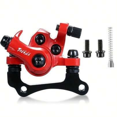 10 Inch Electric Scooter Disc Brake Kit - Red Brake Caliper Suitable For Kugoo M4/M4 PRO, Durable And Smooth Riding, Scooter Accessories | Modern Scooter Design | Smooth Riding