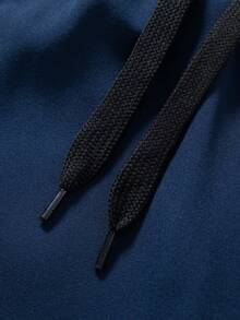 Quần short thể thao ngoài trời mùa hè cho nam, quần short chạy bộ đạp xe đi bộ đường dài đa năng thời trang, phong cách bạn trai - Màu xanh bụi bặm - Xem 5