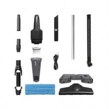 High-Power Convenient Vacuum Cleaner, Handheld Wireless, Large Suction, Household, Car Vacuum Cleaner, Portable Vacuum Cleaner - White - View 8