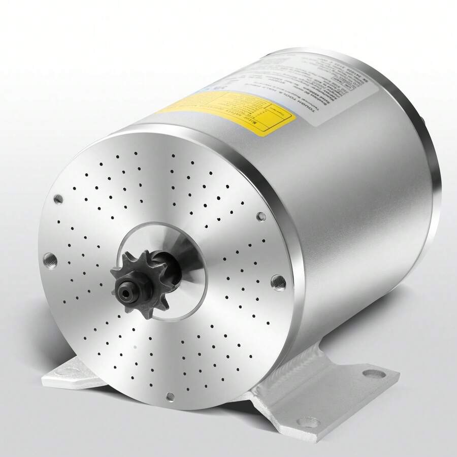 1800W Electric Brushless DC Motor Kit - 48V 4500rpm Motor With Upgraded Speed Controller, Throttle Grip Kit For Go Karts E-Bike Motorcycle Scooter - 1800w 48V 4500rpm 與 wiring harness - 查看 1