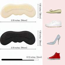 1 Pair Heel Protection Support 9cm Feet Comfort Equipment Feet Socks Heel Protector - Negro - Ver 3