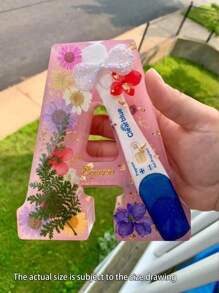Alphabet & Number Silicone Resin Mold Casting And Flower Preservation - Deep Epoxy Resin Mold Set For DIY Weddings, Valentine's Day Gifts, And Home Decoration Artifacts - , Flexible And Non-Deforming Material, Easy Demolding And Cleaning
