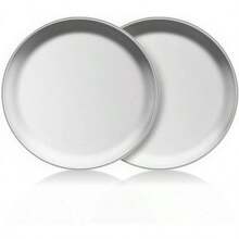 Stainless Steel Plates Set Of 2 Metal Dishes Dinner Tray 5.5 Inch For Snack,Nut, Candy,Camping Plate, Shatterproof Dishwasher Safe - 13.5 Inch - View 1