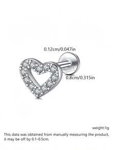 G23 Titan Lippen Stecker Knorpel Ohrstecker Hypoallergen Helix Tragus Conch Labret Ringe Medusa Monroe Piercing Schmuck für Frauen Männer 6/8mm