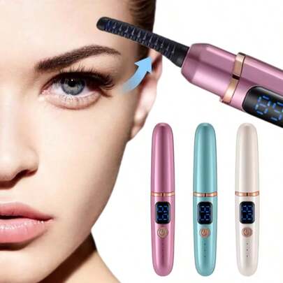 RAF 1. Máy uốn mi điện, 3 màu tùy chọn - Trắng/Hồng/Xanh dương - Nhiệt độ điều chỉnh được, làm nóng nhanh, thích hợp sử dụng tại nhà, khi đi du lịch, văn phòng, ký túc xá, cũng là một món quà làm đẹp tuyệt vời dành cho phụ nữ.