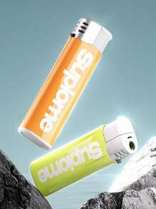 1pc Creative Prank Toy Water Gun Lighter Shaped Mini Squirt Gun, Funny Gag Gift!