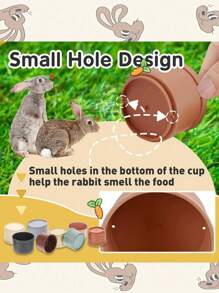 8-Piece Stacking Cups Toy For Rabbits And Hamsters, Mixed Color Plastic Nesting Cups, Cognitive And Sensory Stacking Cups Set, Rabbit Snack Cup, Hamster Toy, Intelligence Toy, Rabbit Snack Cup, Playing Intelligence Toy