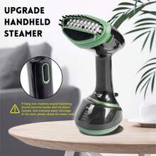 Portable Handheld Garment Steamer with Auto-Off, 1700W Powerful Fabric Ironing, 350ml Water Tank, Includes 2 Replaceable Brush Heads & Accessories, Perfect for Home & Travel, Green - Verde - Ver 4