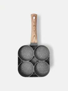1pc Egg Frying Pan, Non Stick Pancake Frying Pan, Granite Egg Frying Pan With Heat-Resistant And Cooking Handle, Multifunctional Breakfast Frying Pan, Suitable For Gas Stoves And Induction Cookers