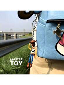 Sanrio Toy Story Buzz Lightyear Hudie Keychain Pendant Cartoon Bag Pendant, School Supplies,Back To School