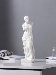 1 Stück Harz nordische Kunst Statue der Venus mit gebrochenem Arm, geeignet für Studierzimmer, Wohnzimmer, Schlafzimmer, Bürotisch, Bücherregal, TV-Schrank, Weinschrank, handwerkliche Heimdekoration
