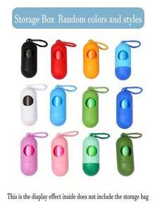 106pcs/Pack Disposable Diaper Bags, Cute Heart Printed, 15pcs/Roll, Can Be Used As Diaper Trash Bags Or Pet Waste Bags, Suitable For Daily Use, Baby Diaper Trash Bags, Pet Cat Dog Waste Bags, Car Trash Bags, Unscented Cute Pattern Diaper Bags (Multi-Color)