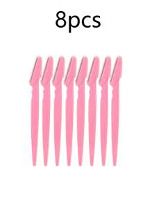 24pcs Multicolor Eyebrow Trimmer, Portable Eyebrow Shaver Razor Shaper Tool For Face Hair Removal, Grooming And Personal Care, Easy To Use Shaving And Depilating. Compact And Lightweight With A Protected Fine Shaver Head For Precise Trimming While Helping To Prevent Scratches And Cuts.