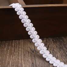 ZNZAKKA 2 Yards Braid Lace Trim Gimp Ribbon Trim For Sewing Accessories, DIY Crafts Decoration - Multicolor - View 7