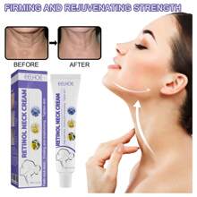 Creme para Pescoço com Retinol 40g - 14 Dias para Pescoço de Cisne! Reduz Visivelmente Rugas + Ilumina Opacidade com Aumento Firmador de Colágeno
