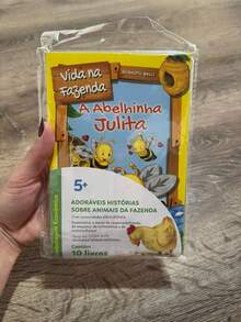 Kit com 10 livros infantis Vida na Fazenda - Livro único - Visão 4