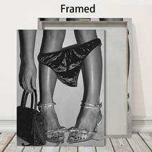 1pc, Nghệ thuật treo tường thời trang sang trọng dành cho phụ nữ, Phòng trang trí tiệc phong cách sống động theo chủ nghĩa nữ quyền, Phong cách thẩm mỹ của trường đại học tối, In áp phích cổ điển đen trắng về phụ nữ khỏa thân, Tranh vải tối giản, Thích hợp để trang trí nhà cửa, Xe đẩy quầy bar, Quán cà phê, Sân trong, Quà tặng sinh nhật, Phòng khách, Phòng ngủ, Phòng khách, Văn phòng tại nhà, Nhà bếp, Trang trí phòng tắm, Món quà hoàn hảo cho bạn bè, Trang trí tường 20 * 28 inch, Không có khung - B - Xem 17