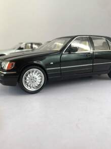 ESCBBXX 1pc Zinc Alloy Die-Cast Car Model, 8.26"L X 2.95"W X 2.36"H, Realistic Appearance With Detailed Interior, Openable Doors & Hood, Rolling Wheels, Sound & Lights, Suitable As Children/Boys' Birthday, Holiday Gift, Toy Collectible,Back To School