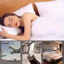 1 pièce Drap de lit jetable, 4 pièces/set Literie jetable pour les voyages et l'hôtel - Drap et taie d'oreiller en tissu non tissé portable et hygiénique, convenant aux déplacements professionnels, au camping et aux séjours d'urgence