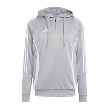 Adidas Tiro 24 Training Hoodie - Grey - Grey - View 1