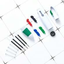 6 paquetes de bolígrafos con punta media retráctil - ultra ligeros, de escritura suave, perfectos para enfermeras, estudiantes y profesionales de oficina - ¡gran idea de regalo de útiles escolares y de oficina! Color aleatorio, regalos para el inicio de la temporada escolar