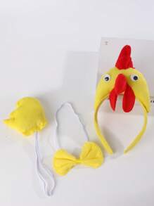 Faixa de Cabelo com Orelhas de Macaco Banana Fofa, Presilha de Cabelo em Formato de Macaco Cartoon, Lavagem Facial, Super Fofa e Engraçada, Acessório de Cabelo